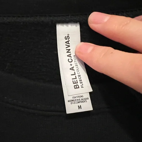 Never worn Aspen & Co. Black Fleece Spooky Babes Club Sweatshirt - Picture 4 of 6